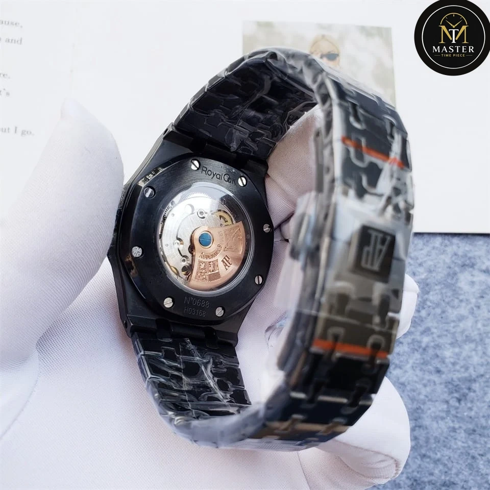 AP Audemars Piguet Black Stainless Steel Automatic- 41mm vue 5