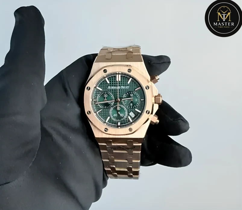 AP Audemars Piguet Green Dial Chronograph- 41mm