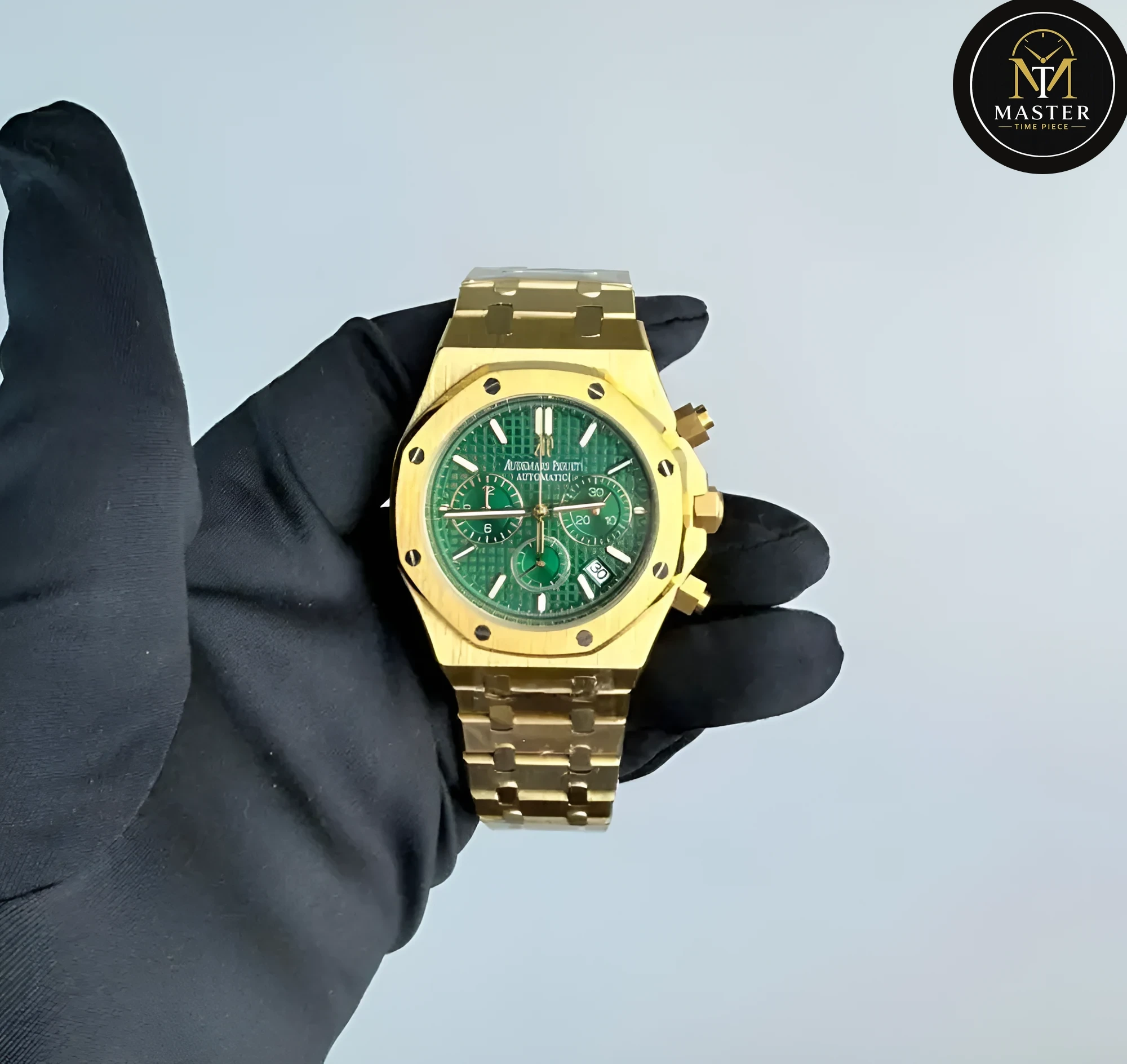 AP Audemars Piguet Green Dial Gold Stainless Steel- 42mm