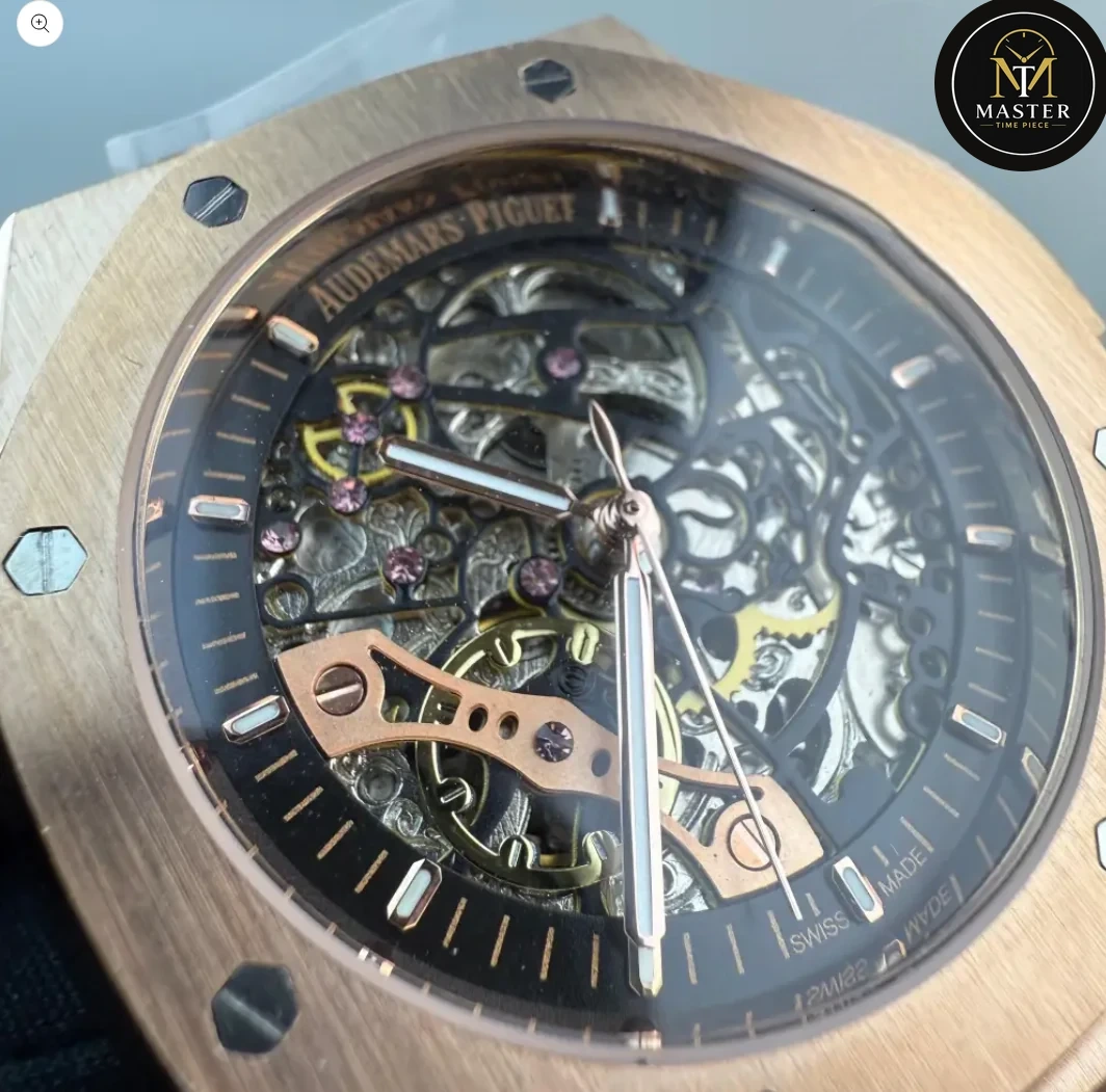 AP Audemars Piguet Rose Gold Automatic- 41mm vue 4