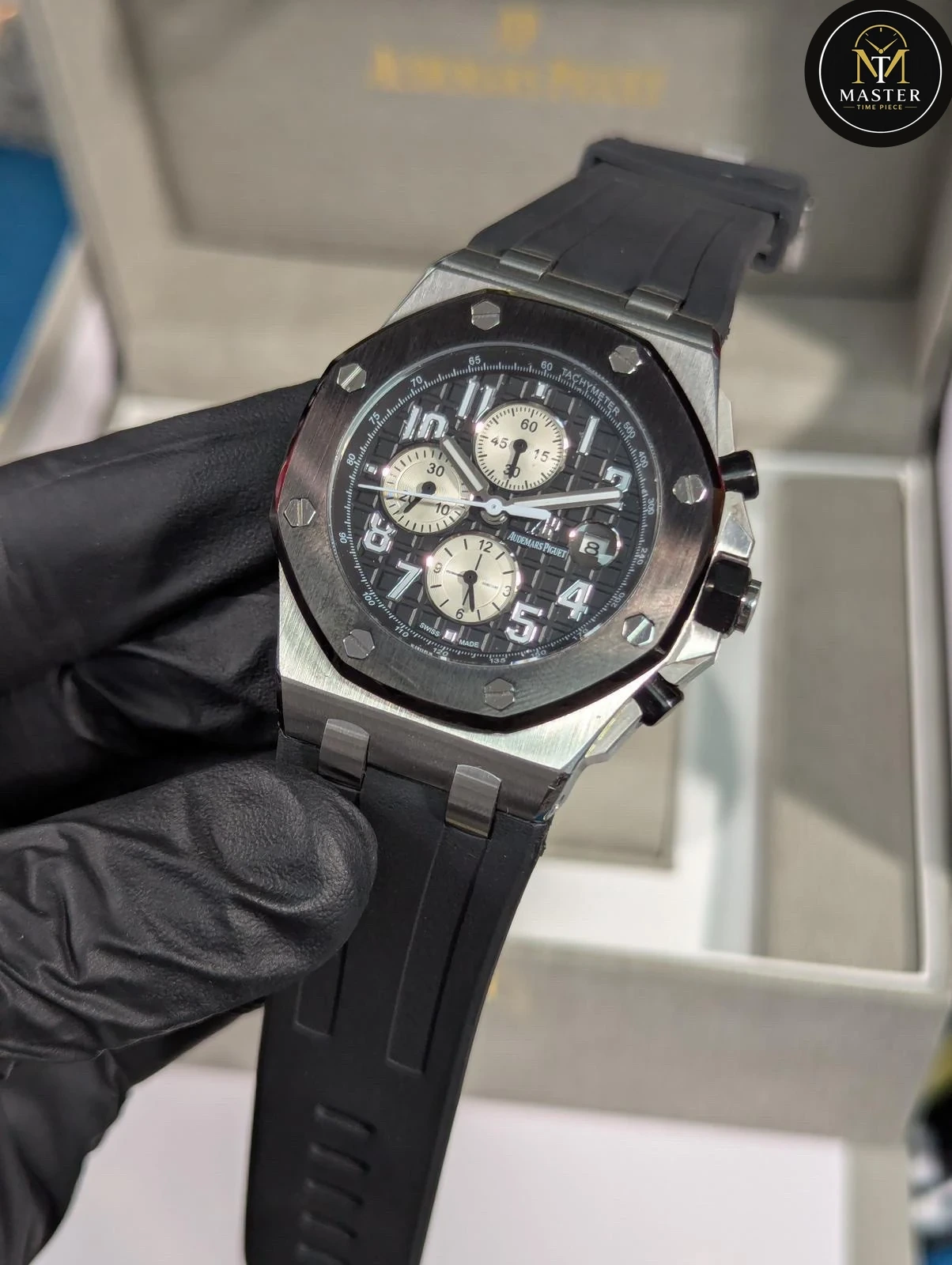 AP Audemars Piguet Rubber strap Automatic movement- 42mm vue 2