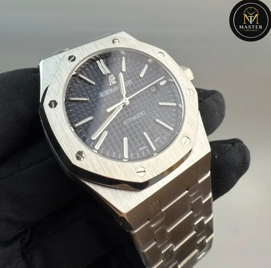 AP Audemars Piguet Silver Stainless Steel- 41mm vue 2
