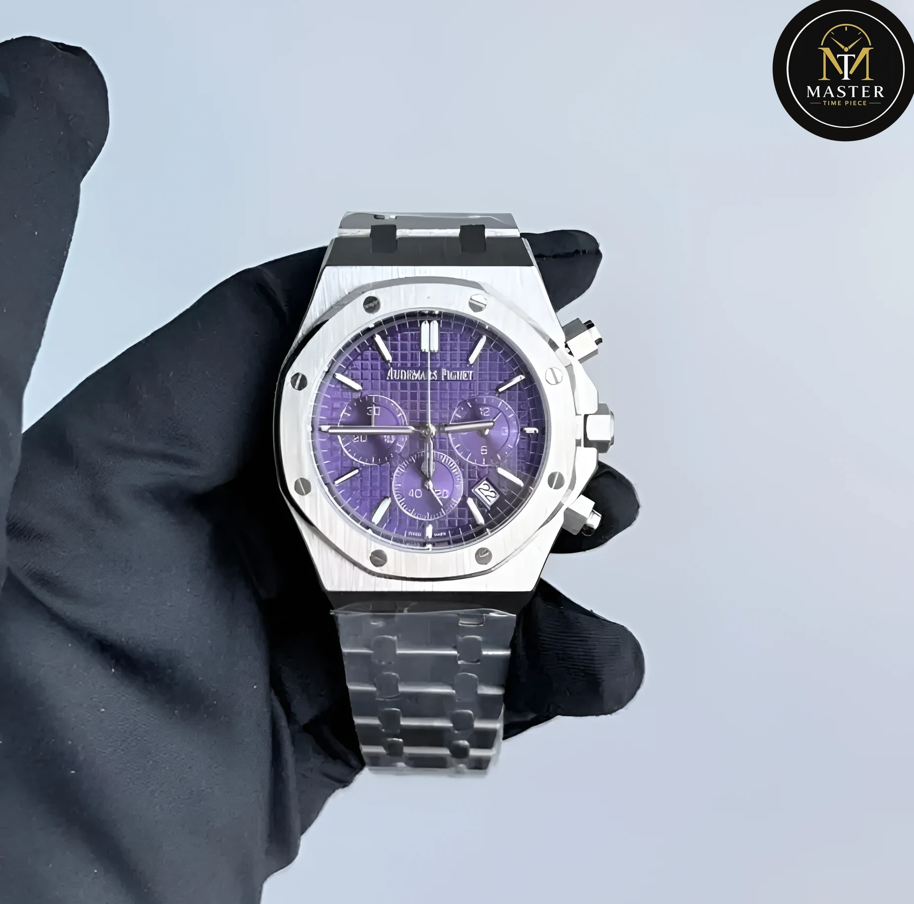 AP Audemars Piguet Silver Stainless Steel- 42mm