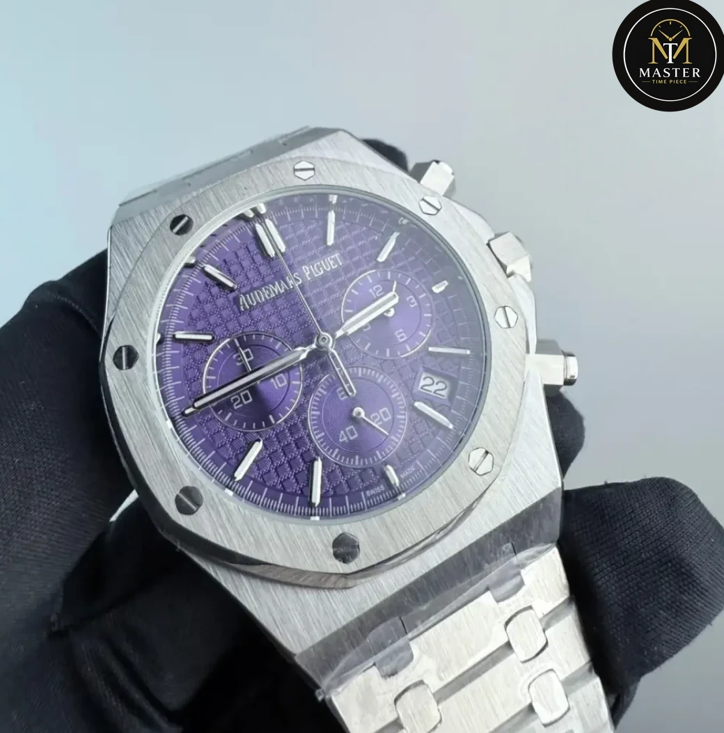 AP Audemars Piguet Silver Stainless Steel- 42mm vue 2