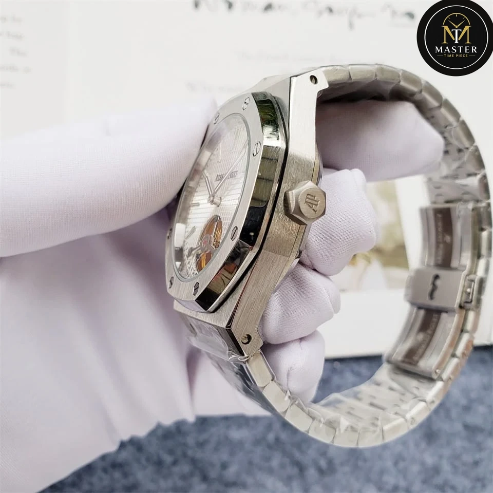 AP Audemars Piguet Silver Stainless Steel- 42mm vue 3