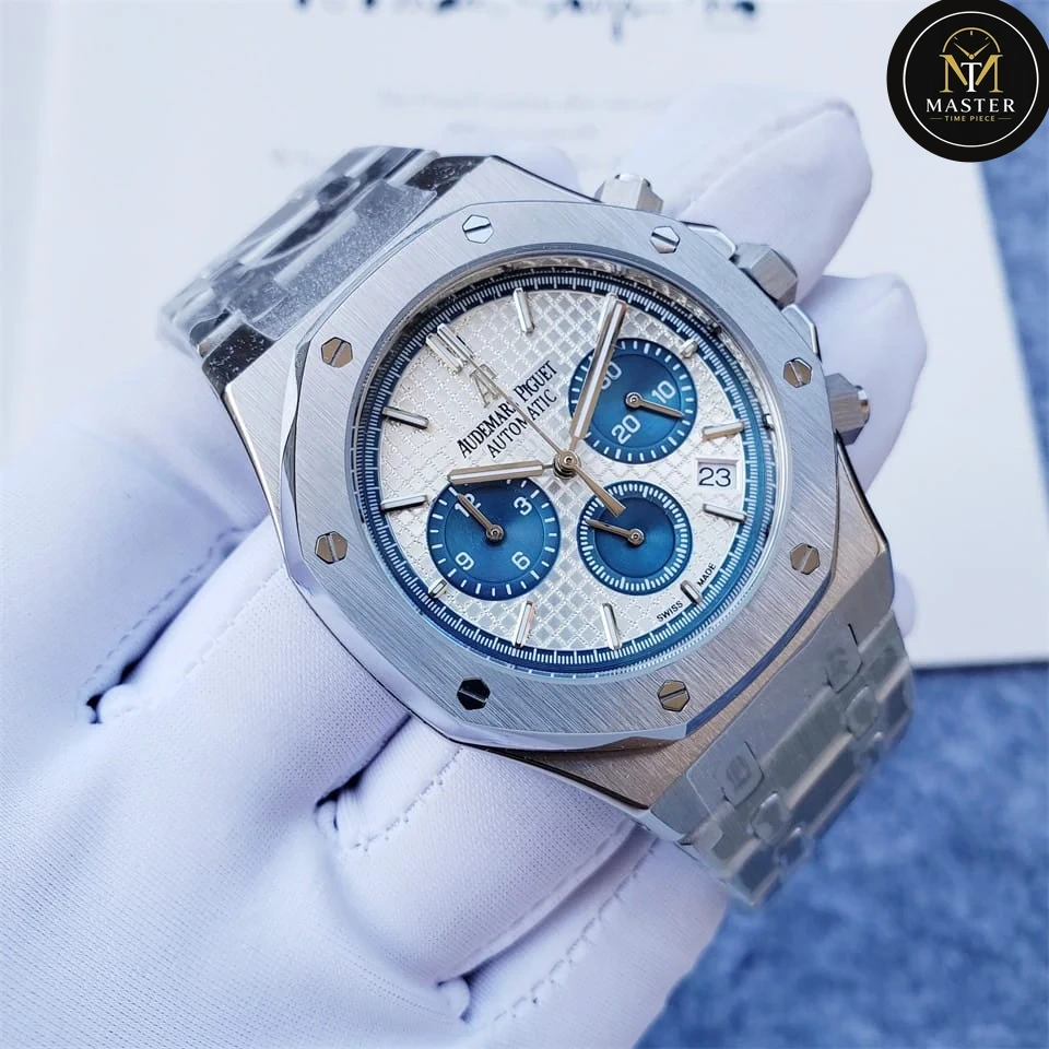 AP Audemars Piguet Silver Stainless Steel- 42mm vue 4
