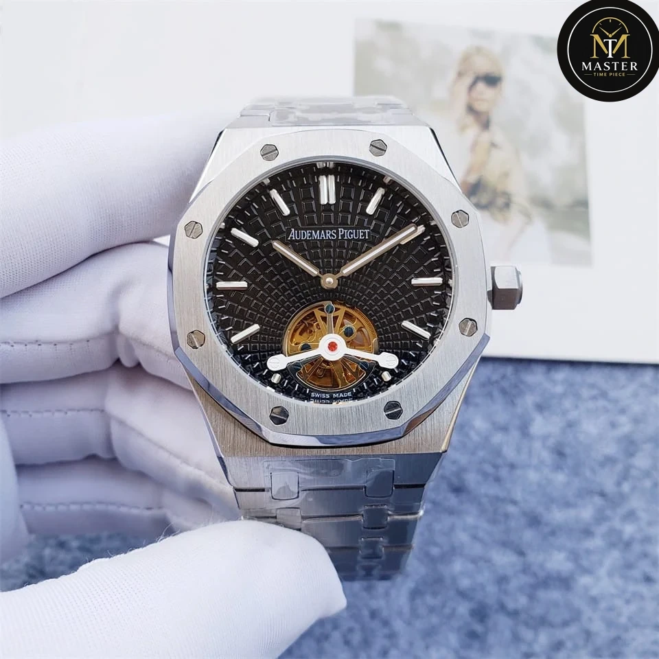 AP Audemars Piguet Silver Stainless Steel Automatic- 41mm