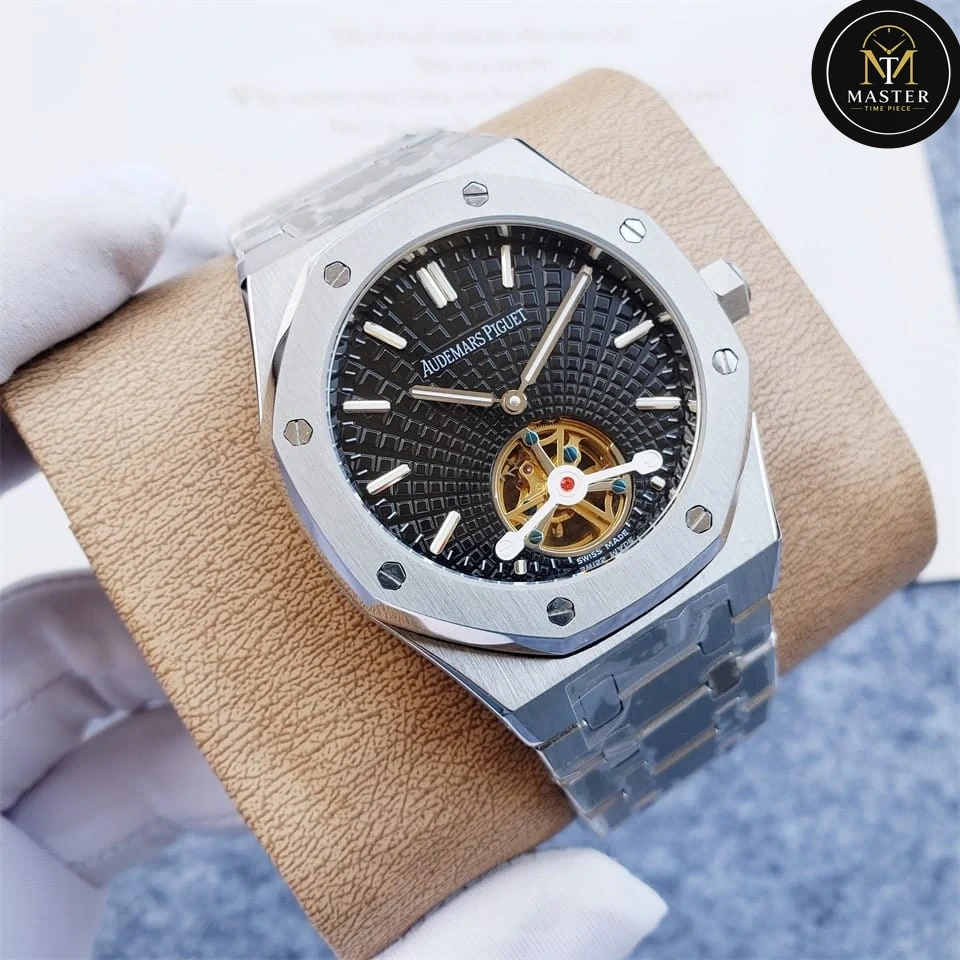 AP Audemars Piguet Silver Stainless Steel Automatic- 41mm vue 3