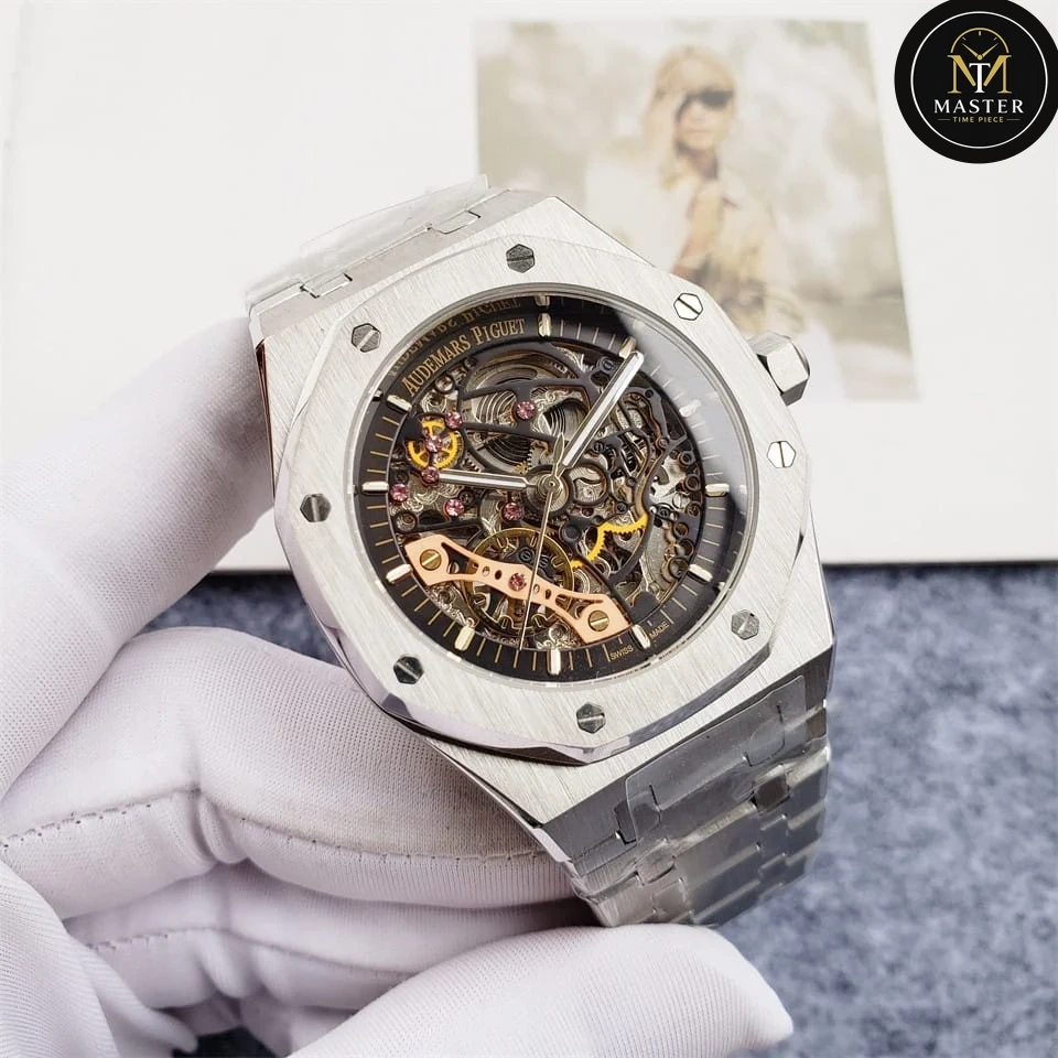 AP Audemars Piguet Silver Stainless Steel Automatic Movement- 42mm vue 2