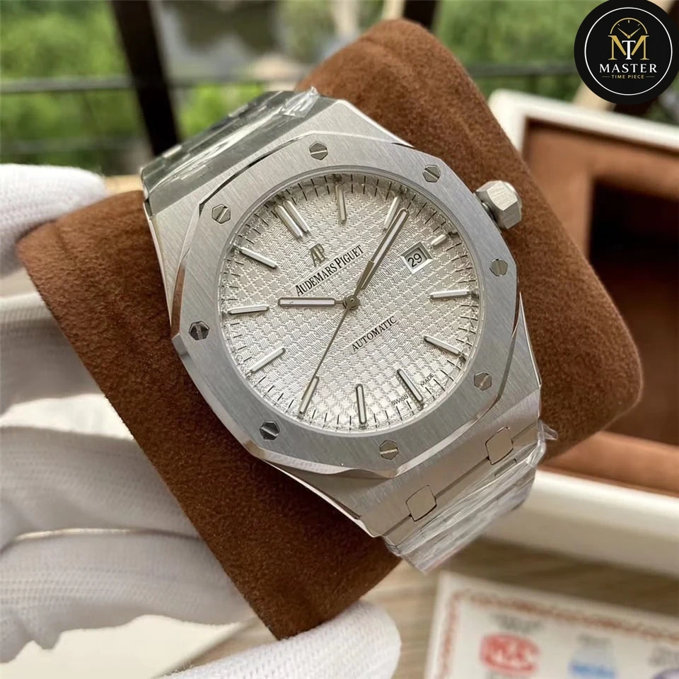 AP Audemars Piguet Silver Stainless Steel Automatic movements- 41mm vue 2