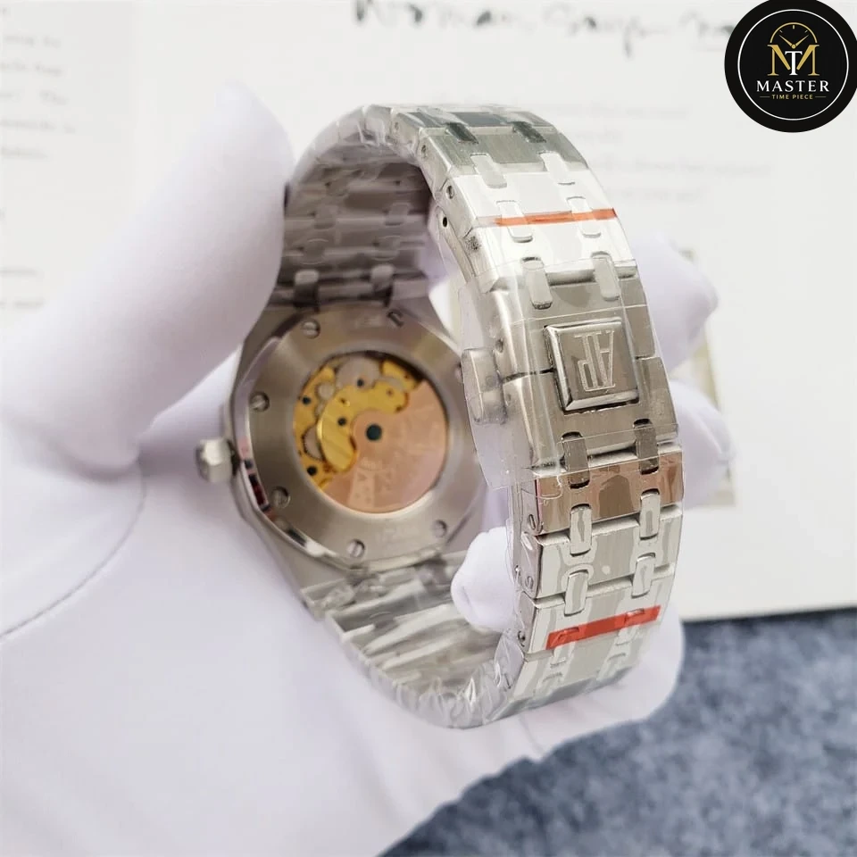 AP Audemars Piguet Silver Stainless Steel Automatic movements- 41mm vue 3
