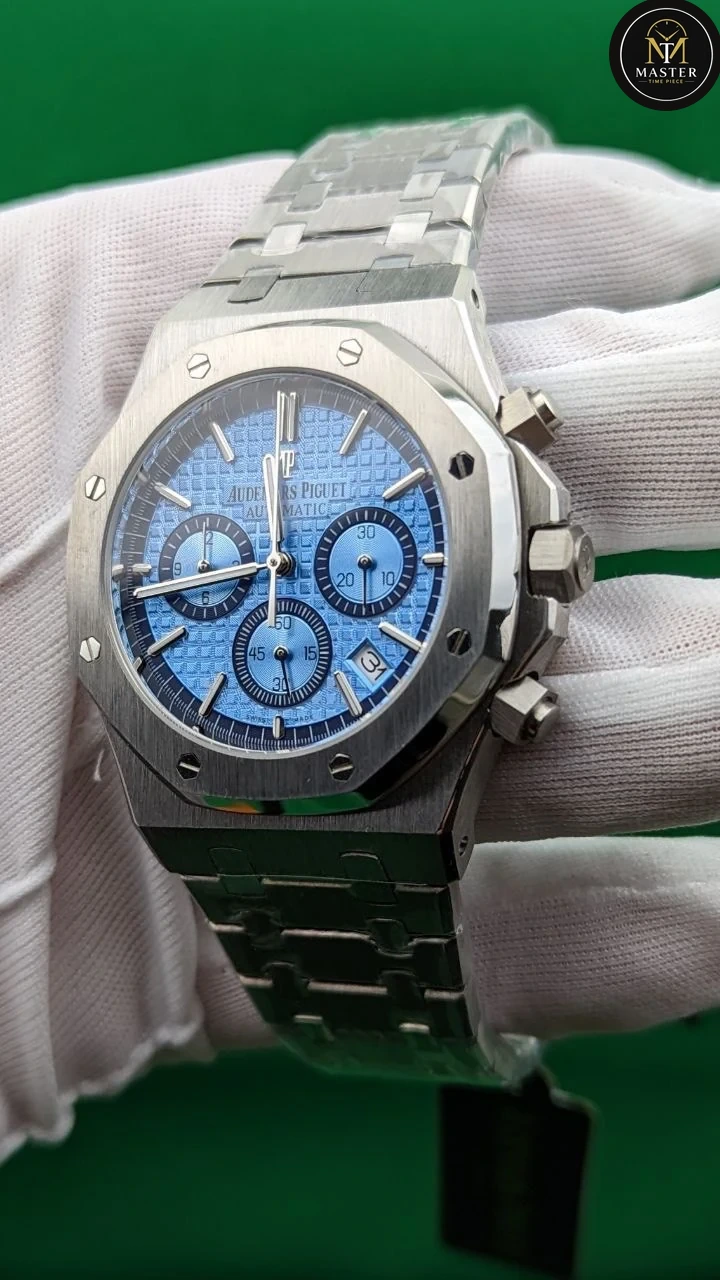 AP Audemars Piguet Silver Stainless Steel Chrono- 42mm vue 2