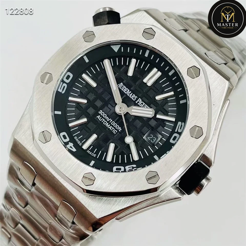 AP Audemars Piguet Silver Stainless Steel Royal Oak Offshore- 42mm