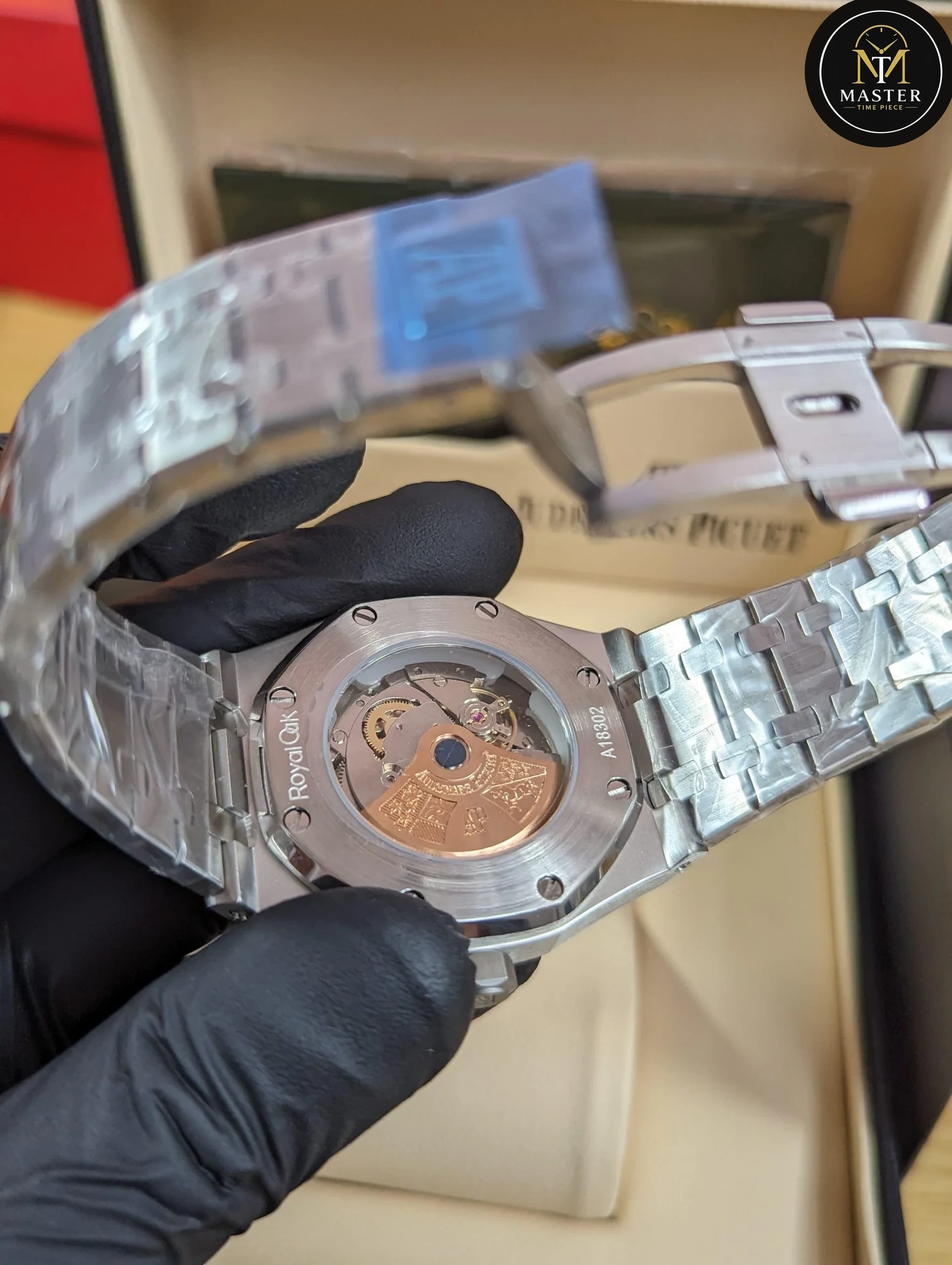 AP Royal Oak Blue Dial Automatic- 41mm vue 5