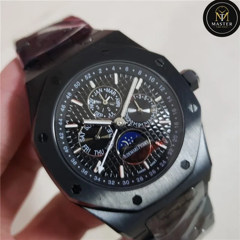 Black Stainless Steel Automatic movements- 42mm
