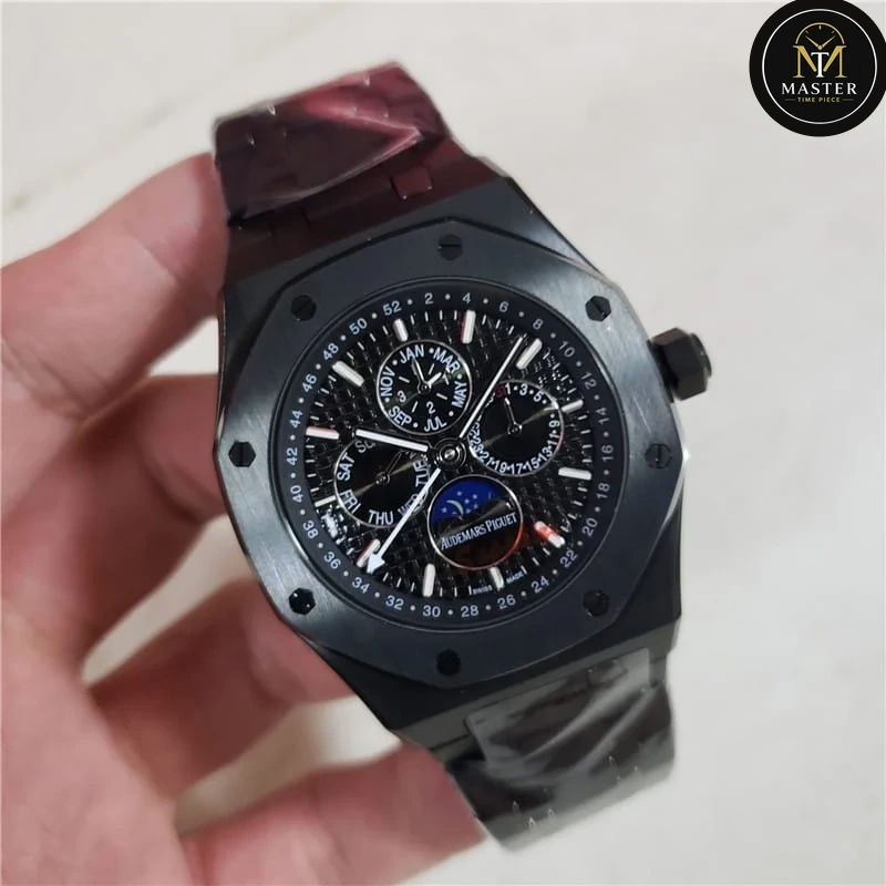 Black Stainless Steel Automatic movements- 42mm vue 2