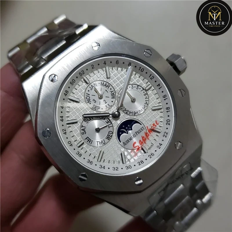 Silver Stainless Steel Automatic movements- 42mm vue 2