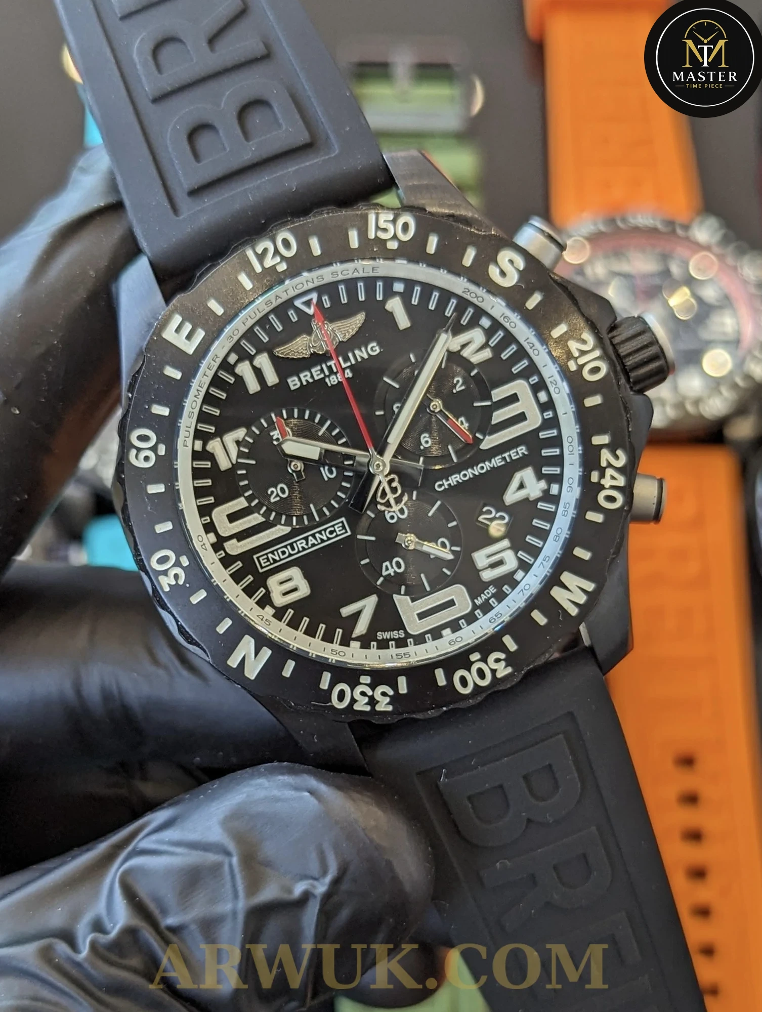 Endurance Black Dial- 44mm