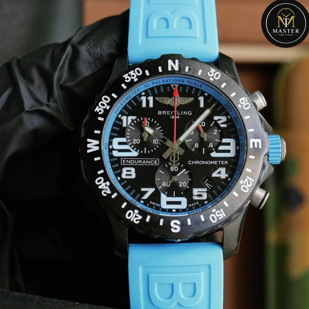 Endurance Chronograph Blue Strap -44mm