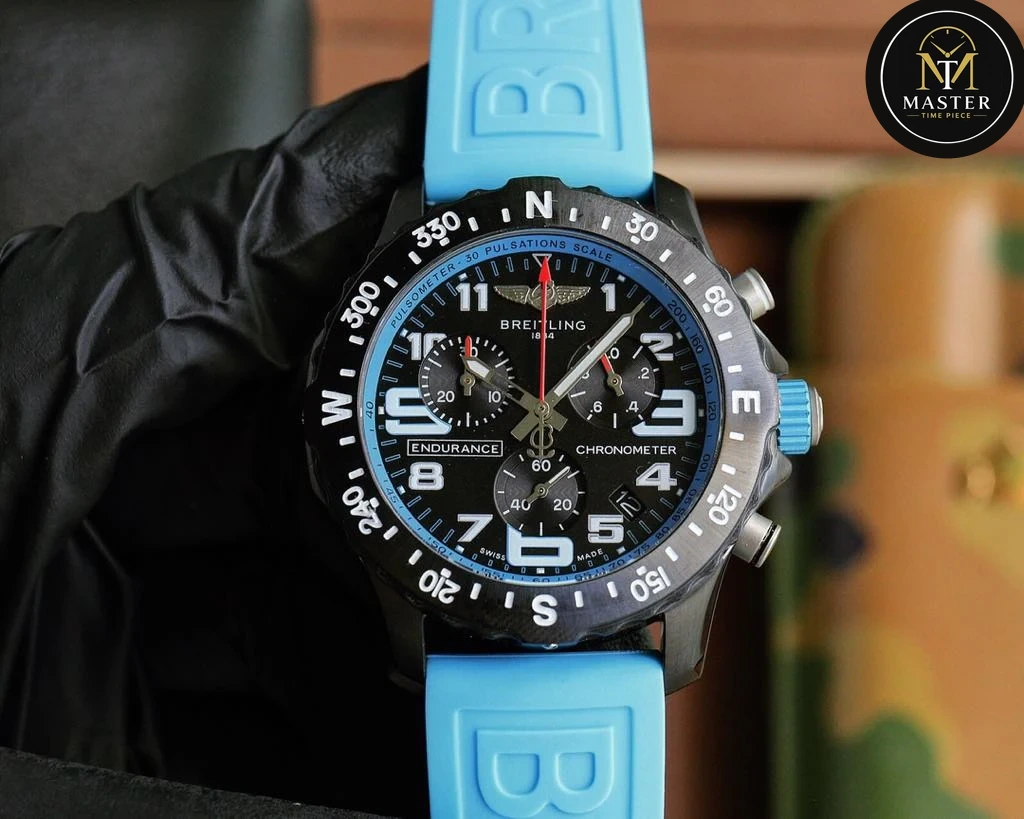 Endurance Chronograph Blue Strap -44mm vue 7