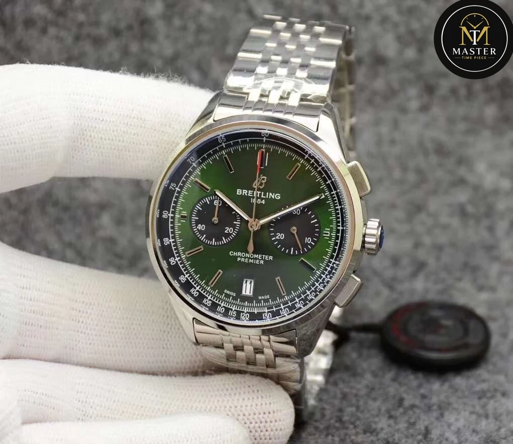 Navitimer Green dial Chronometer Quartz -44mm