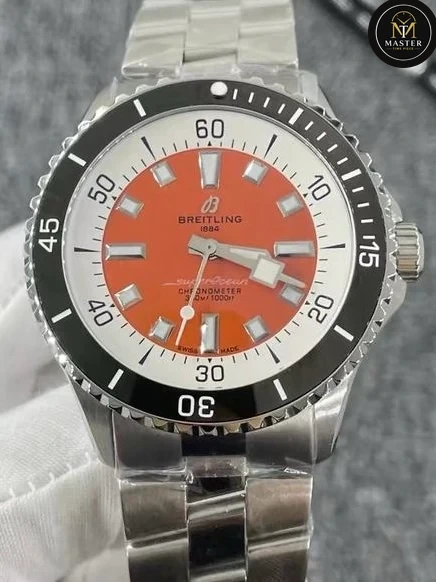 Superocean Automatic Orange Dial – 42mm vue 2