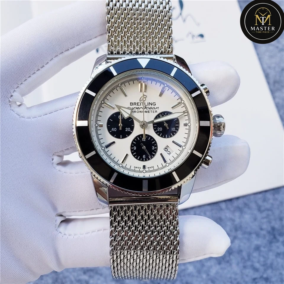 Superocean White dial Chronograph- 44mm