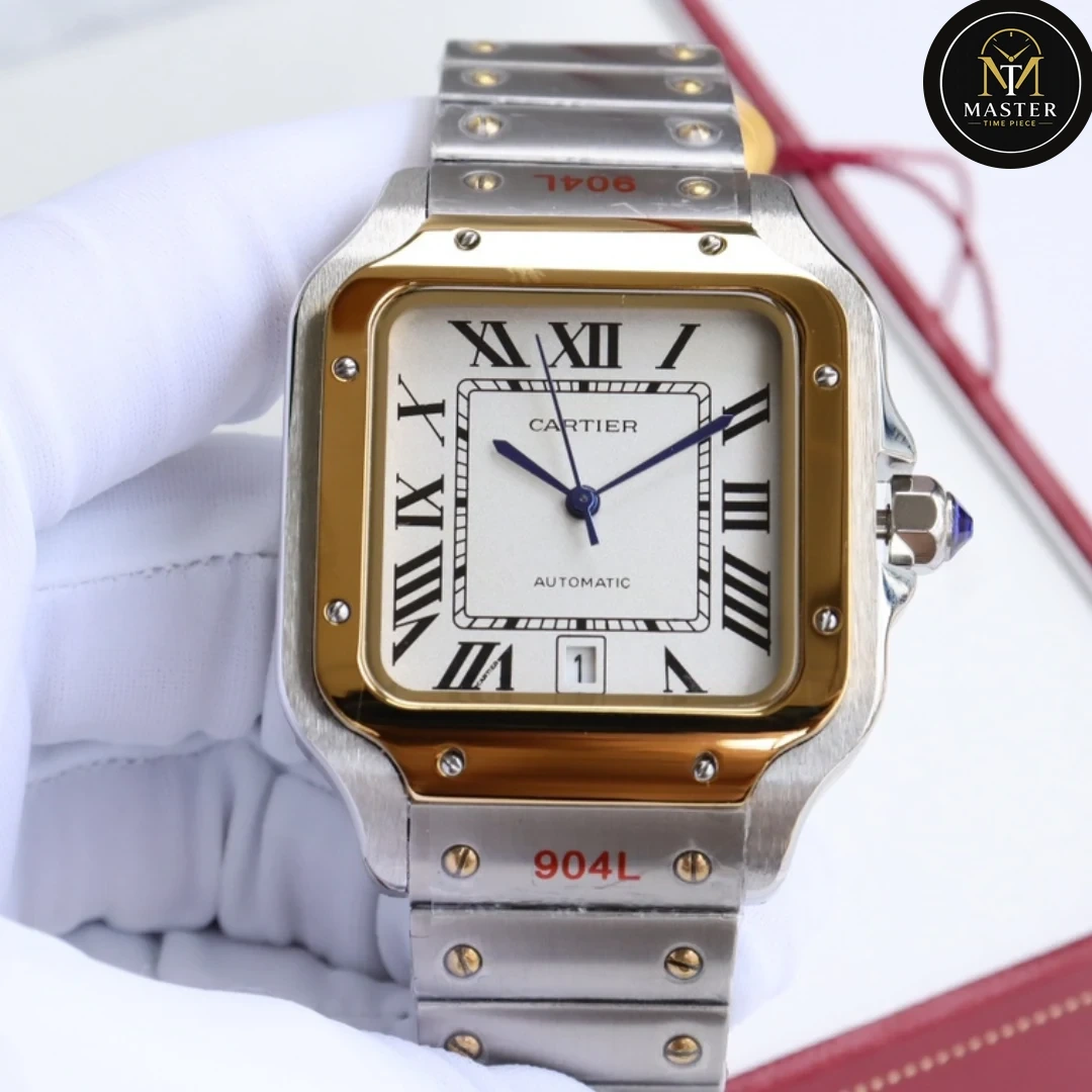 Santos White dial Automatic- 40mm