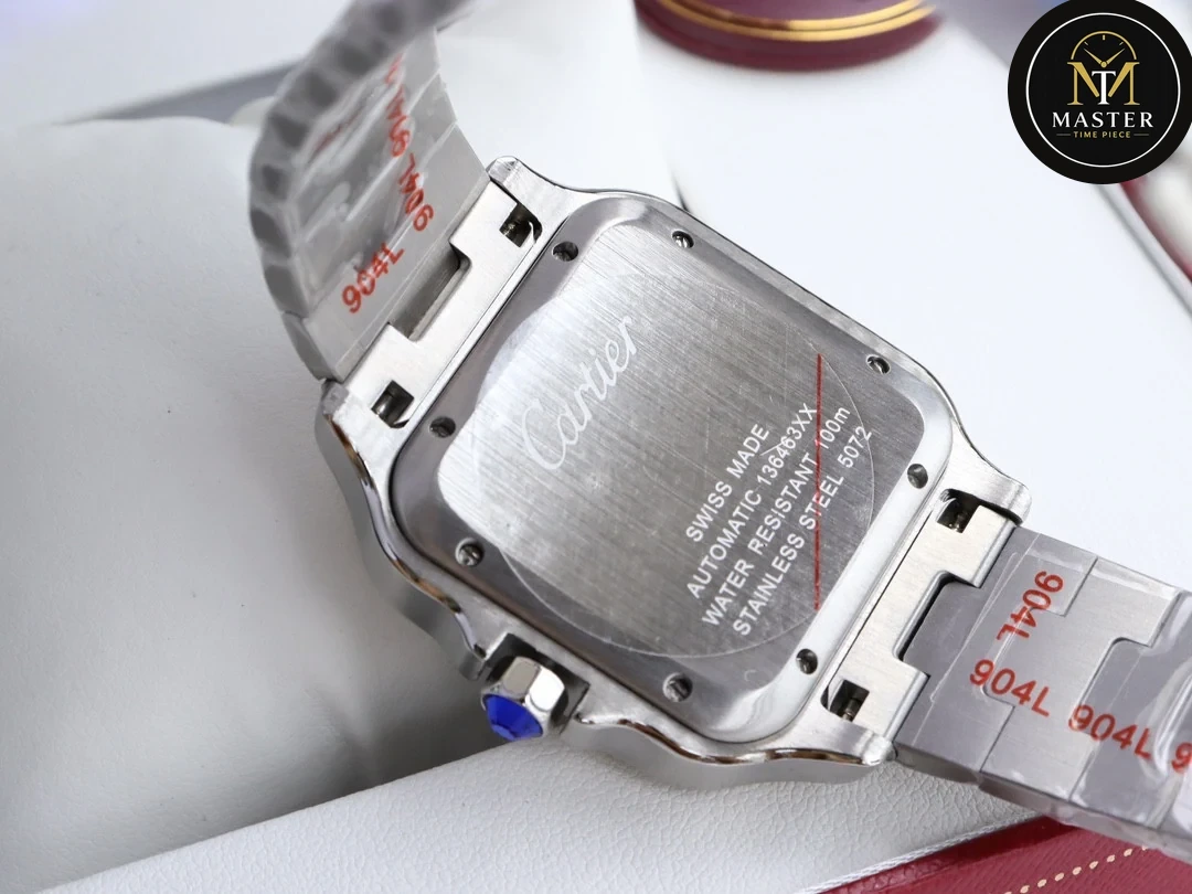 Santos White dial Automatic- 40mm vue 7