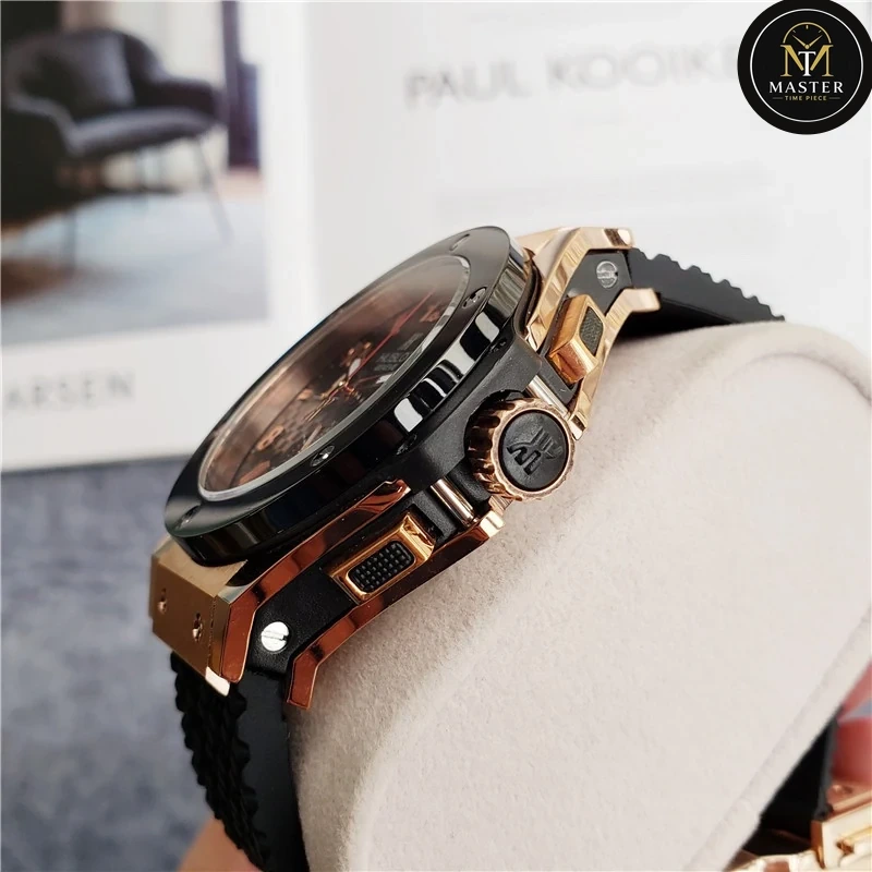 Big Bang Black Rubber Strap Chronograph- 42mm vue 5