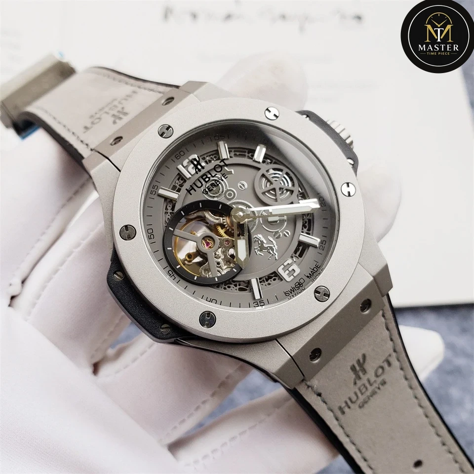 Big Bang Leather strap- 42mm vue 3