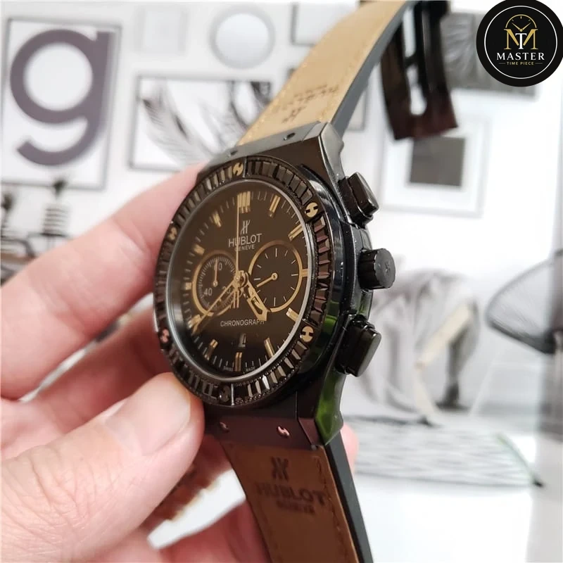Big Bang Leather Strap Chronograp- 42mm vue 4