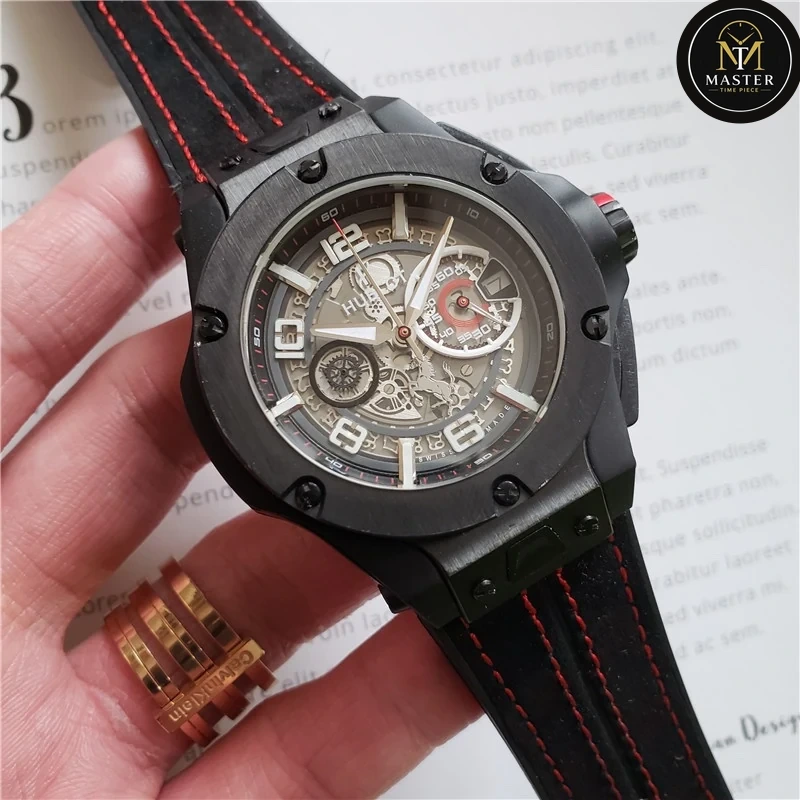 Big Bang Leather Strap Chronograph- 42mm