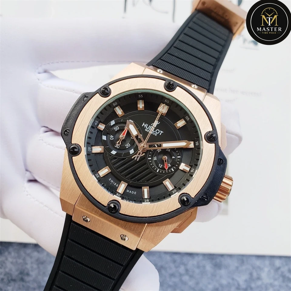 Big Bang Rubber Strap Chronograph -44mm vue 2