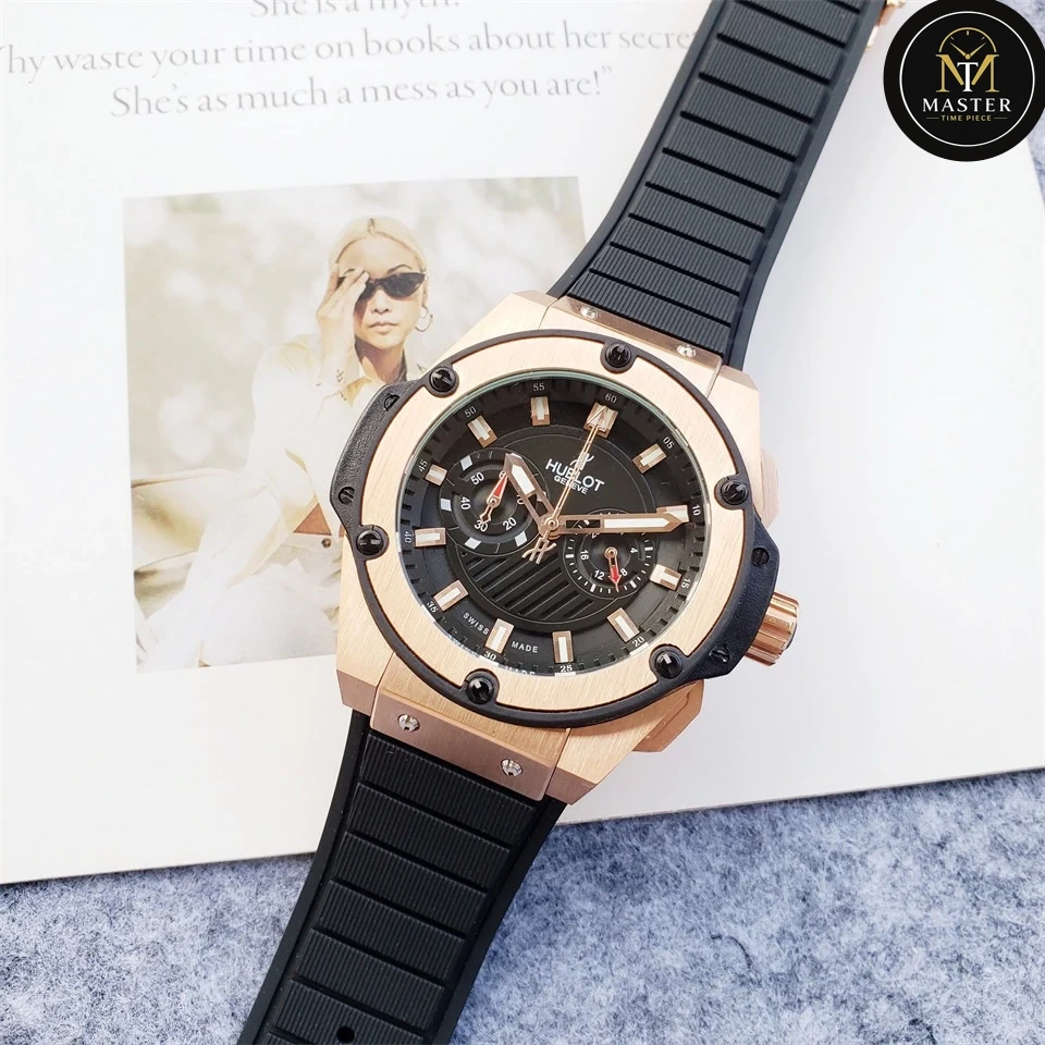 Big Bang Rubber Strap Chronograph -44mm vue 4