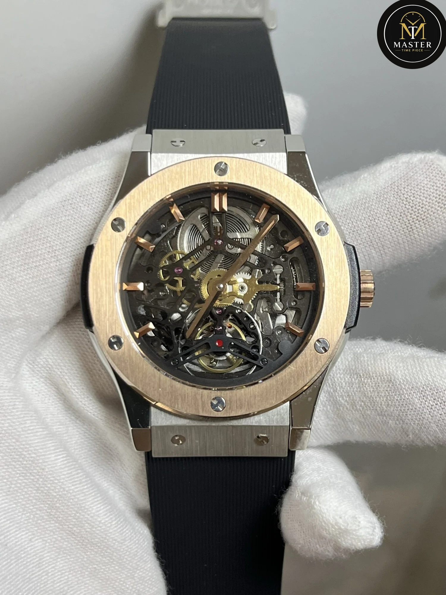 Classic Fusion Tourbillon rose gold bezel- 45mm