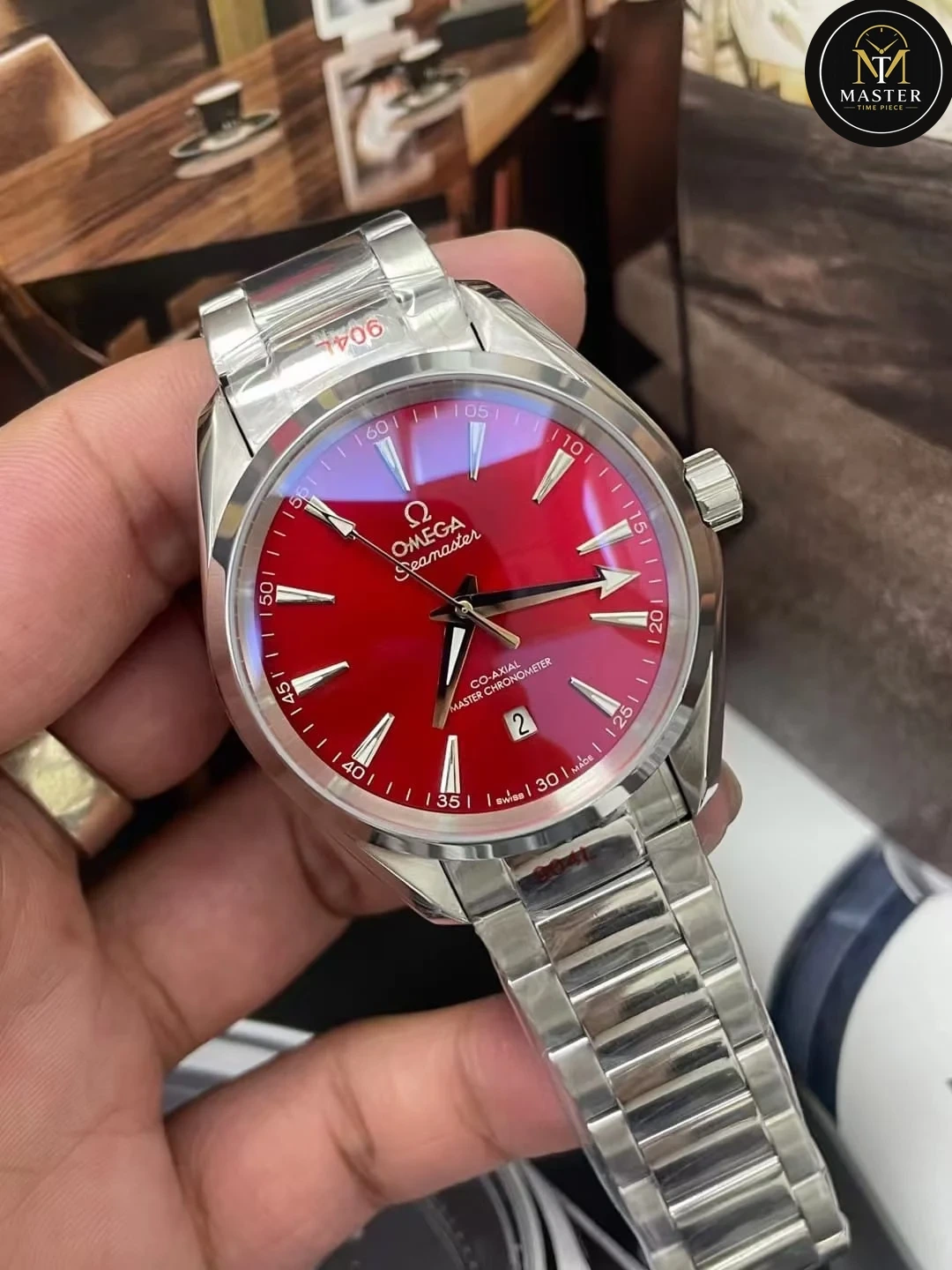 Seamaster Aqua Terra Red Dial Automatic- 41mm