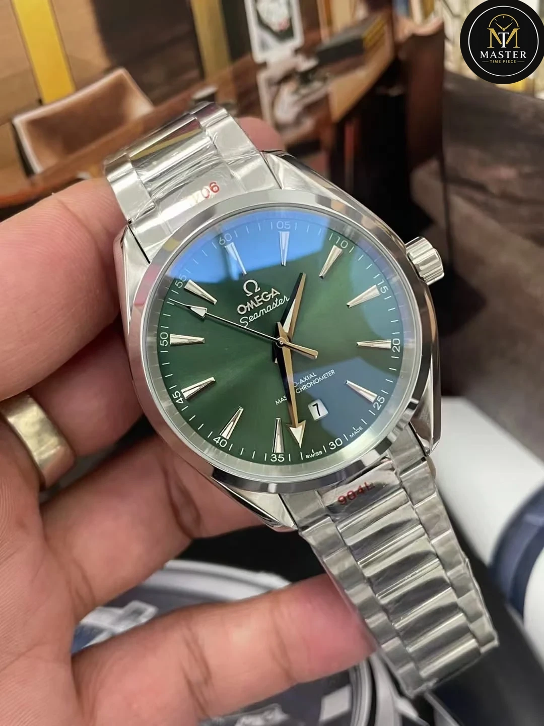 Seamaster Aqua Terra watch Green Dial- 42mm