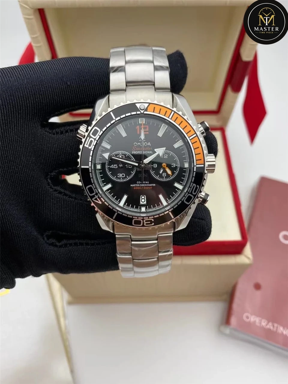 Seamaster Planet Ocean Black Dial Dial- 45mm
