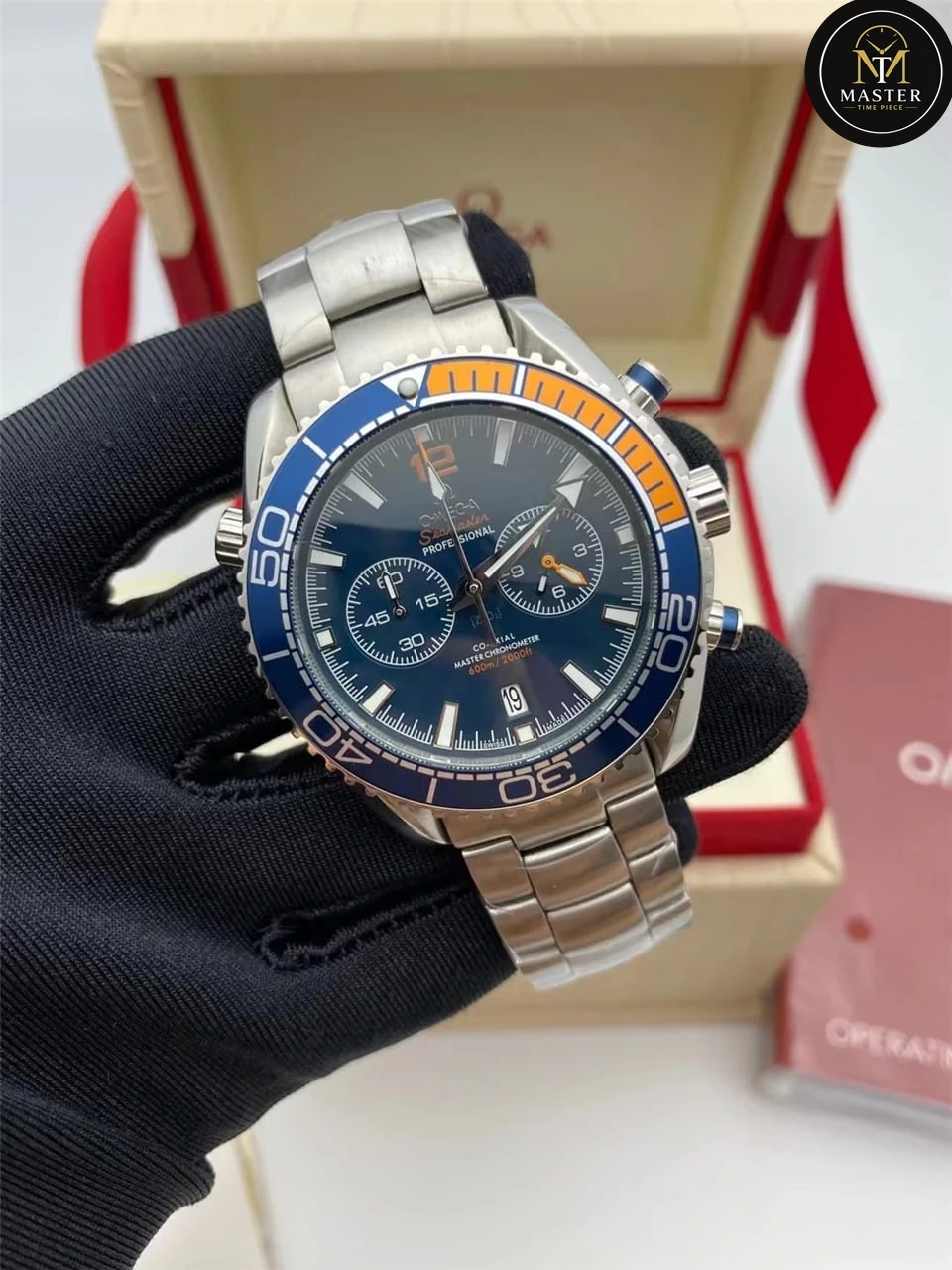 Seamaster Planet Ocean Blue Dial- 45mm vue 4