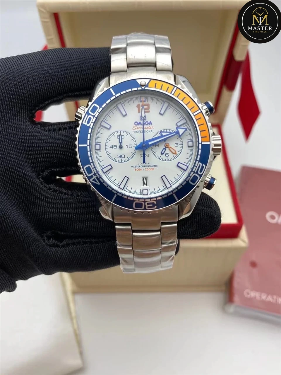 Seamaster Planet Ocean White Dial- 45mm