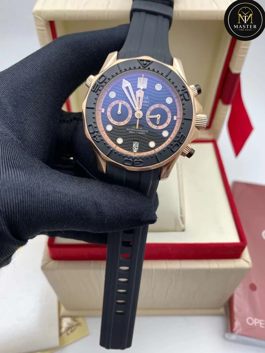 Seamaster Rubber Strap Chronograph- 42mm vue 3