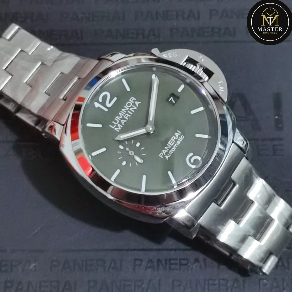 Luminor Green Dial Automatic- 44mm vue 3