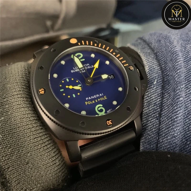 Luminor Submersible GMT Pole 2 Pole -44mm vue 3