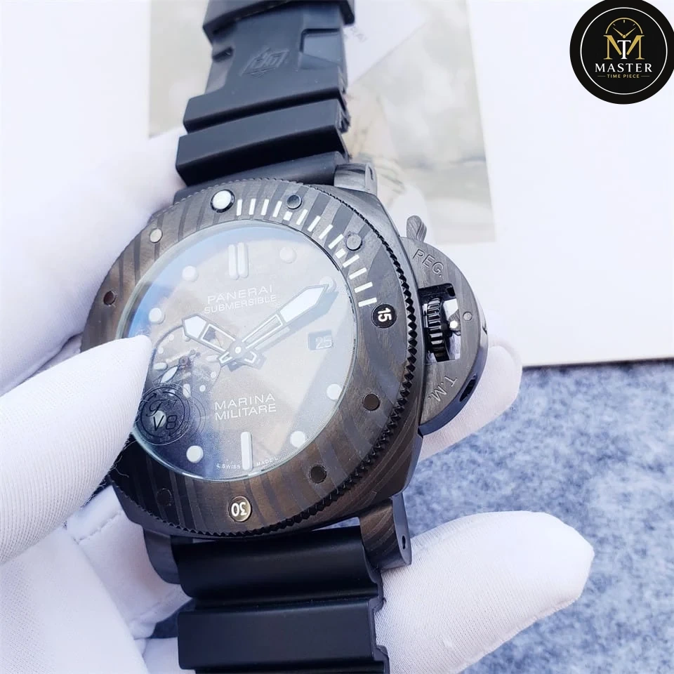 Submersible Marina Militare Carbotech Automatic -47mm vue 5