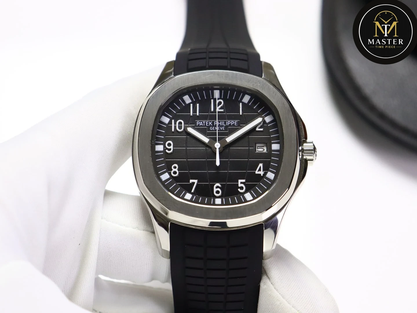 Aquanaut Black Rubber Strap Automatic – 40mm vue 4