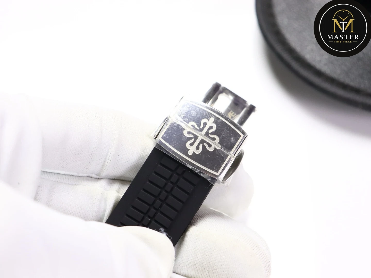 Aquanaut Black Rubber Strap Automatic – 40mm vue 5