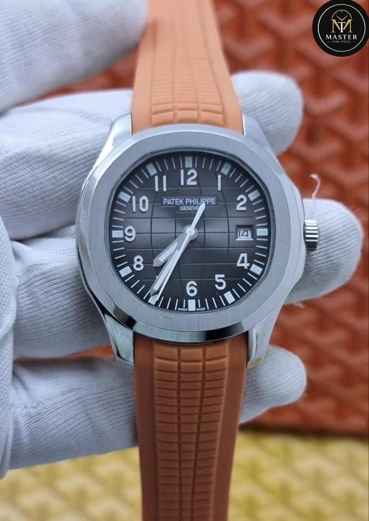 Orange Rubber Strap Automatic- 40mm