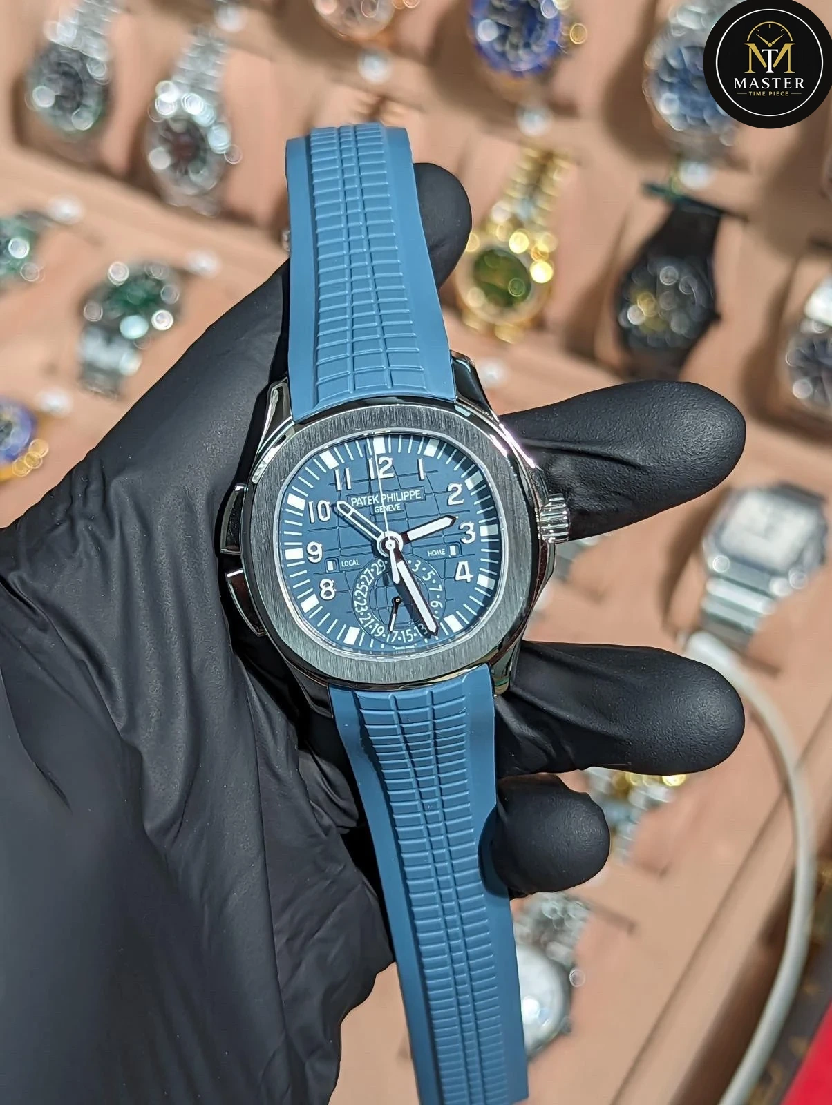 Rubber strap Automatic Movement- 40mm vue 2