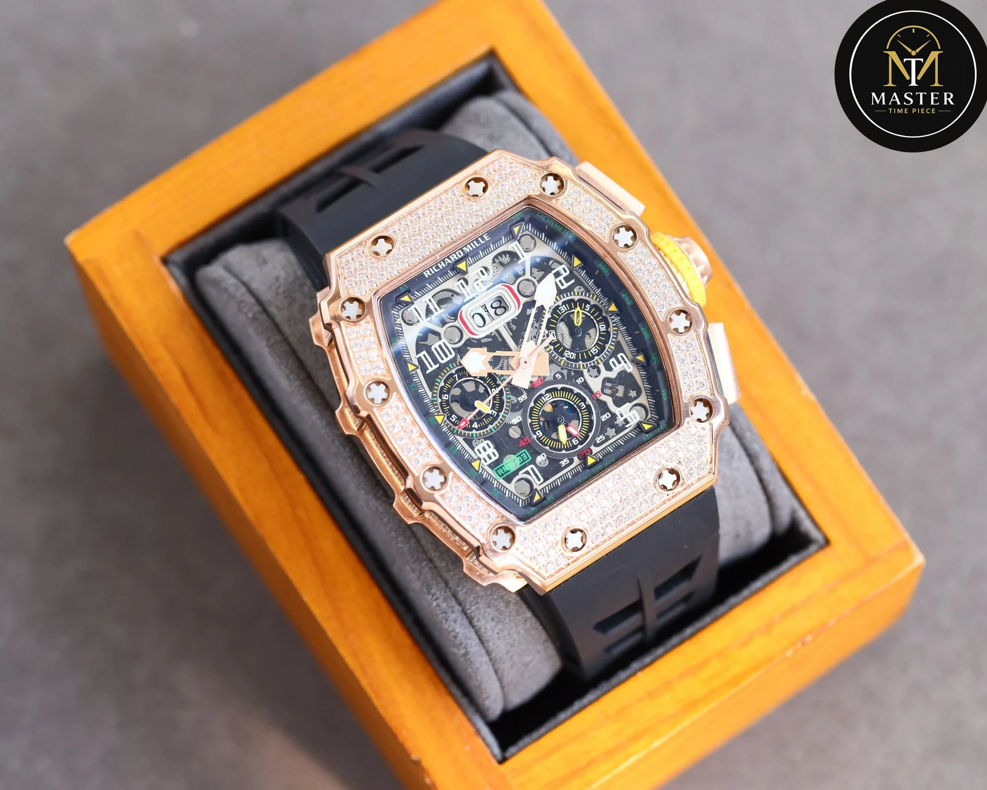 ⁠Richard Mille automatic Flyback- 44mm vue 3